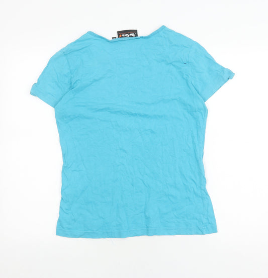 Peter Storm Women's Blue Casual T-Shirt Size 12