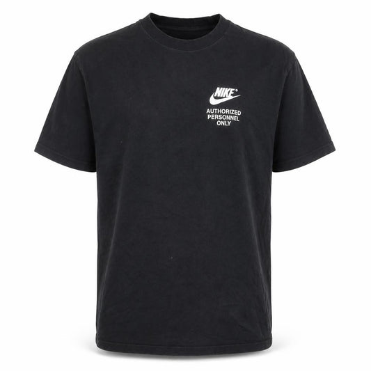 Mens UK Size M Nike Black  Cotton T-Shirt
