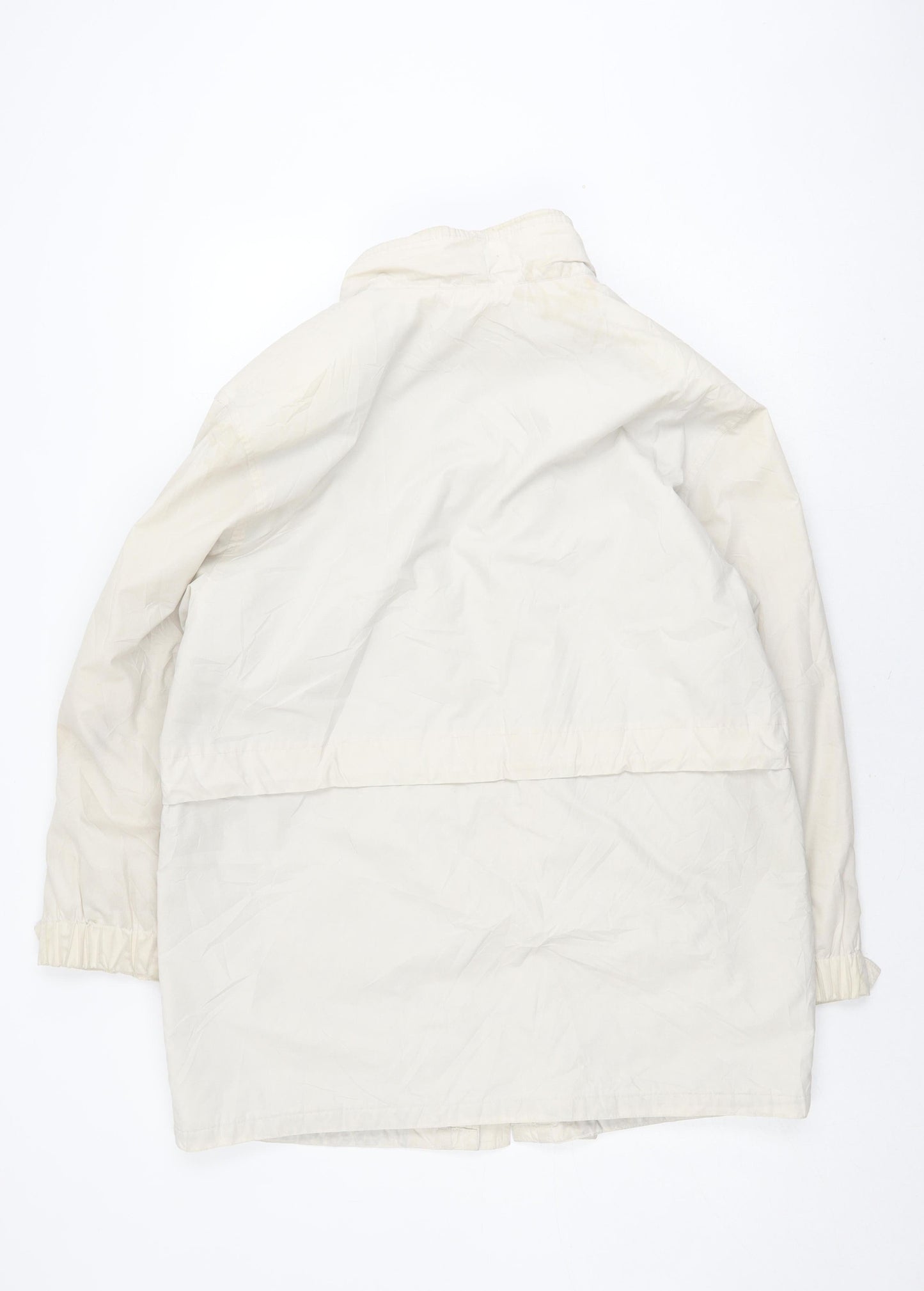 St Michael Women's Beige Parka Size 14 Petite Vintage