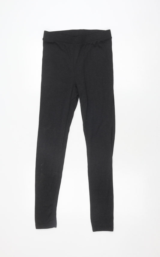 Decathlon Women's Black Ankle Leggings in Small