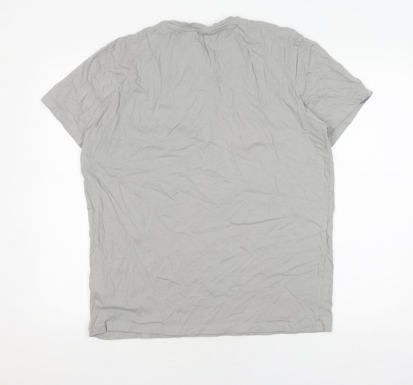 Jack & Jones Men's Grey XL Crew Neck T-Shirt