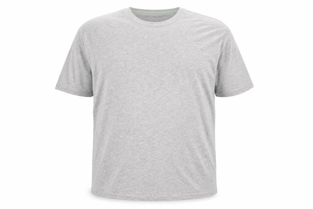 Mens UK Size 2XL HUGO BOSS Grey  Cotton T-Shirt