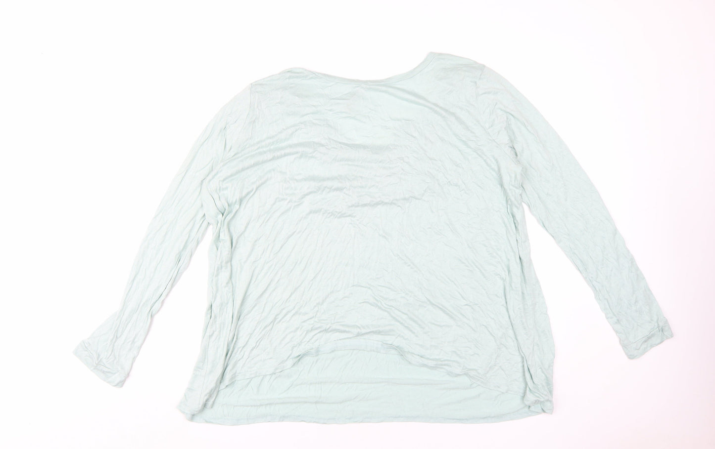 Cindy Leigh Armstrong Women's Blue Blouse 2XL, Classic & Relaxed