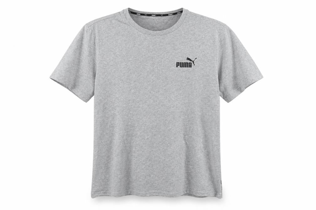 Mens UK Size M PUMA Grey  Cotton Blend T-Shirt