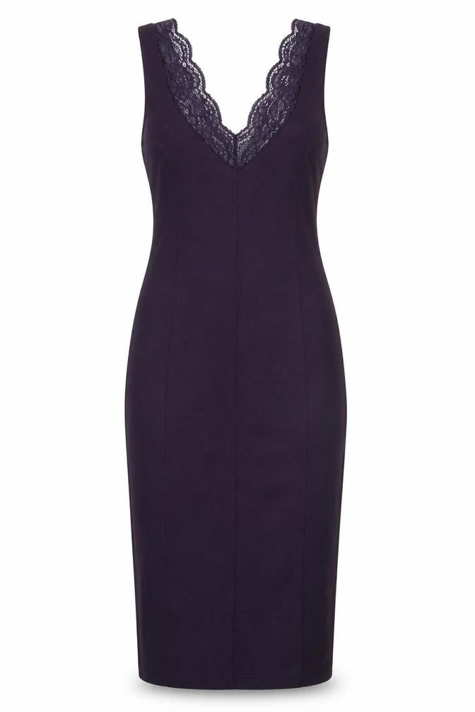 H&M Women's Purple Bodycon Dress Size 12