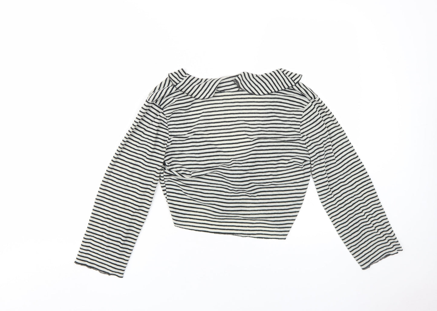 Per Una Women’s Black Striped Cardigan Size 12