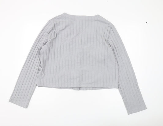Marks and Spencer Women's Grey Long Sleeve Pyjama Top