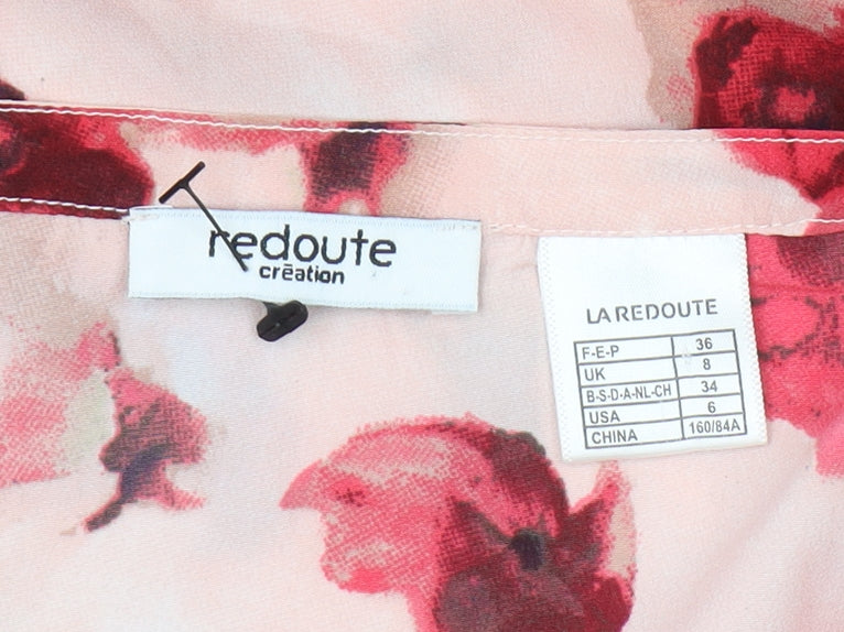 La Redoute Women’s Multicoloured Floral Tunic Blouse Size 8