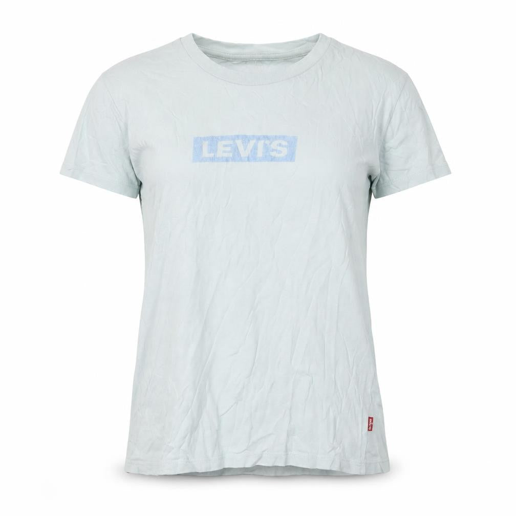 Womens UK Size XS Levi's White Cotton T-Shirt