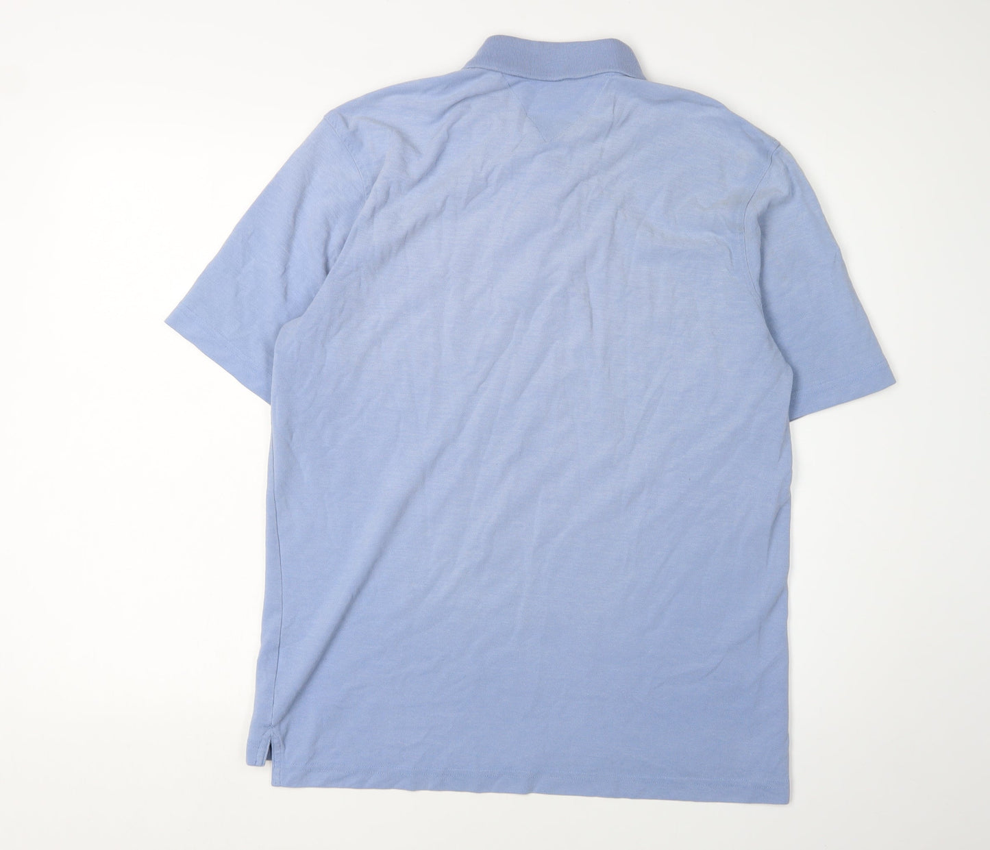 Tommy Hilfiger Men's Blue Polo Size L Regular Fit