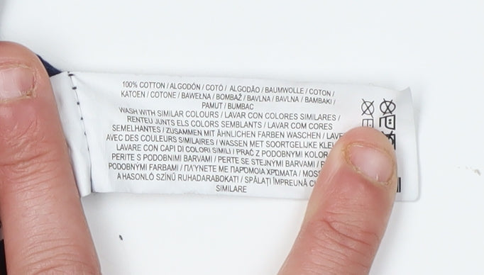 Disney Blue T-Shirt Unisex Adults Size S Crew Neck