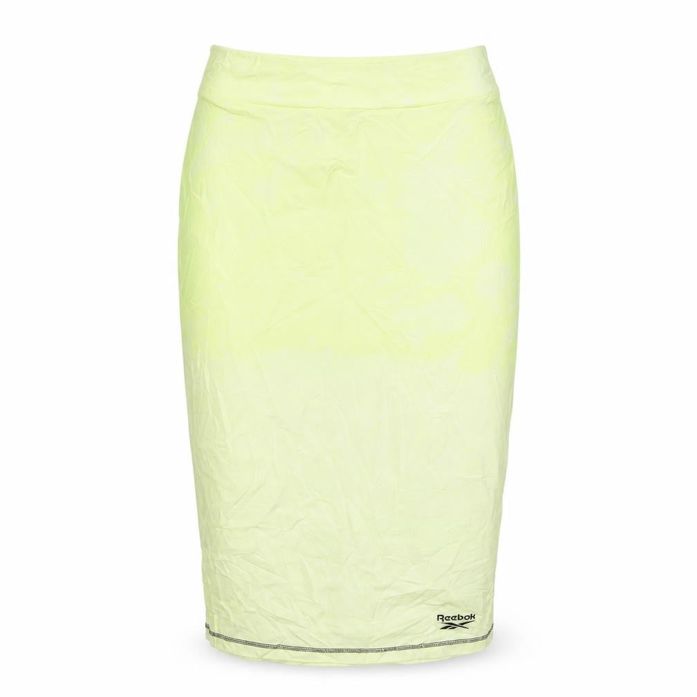Reebok Women's Yellow Midi Skirt, Small - Casual Style