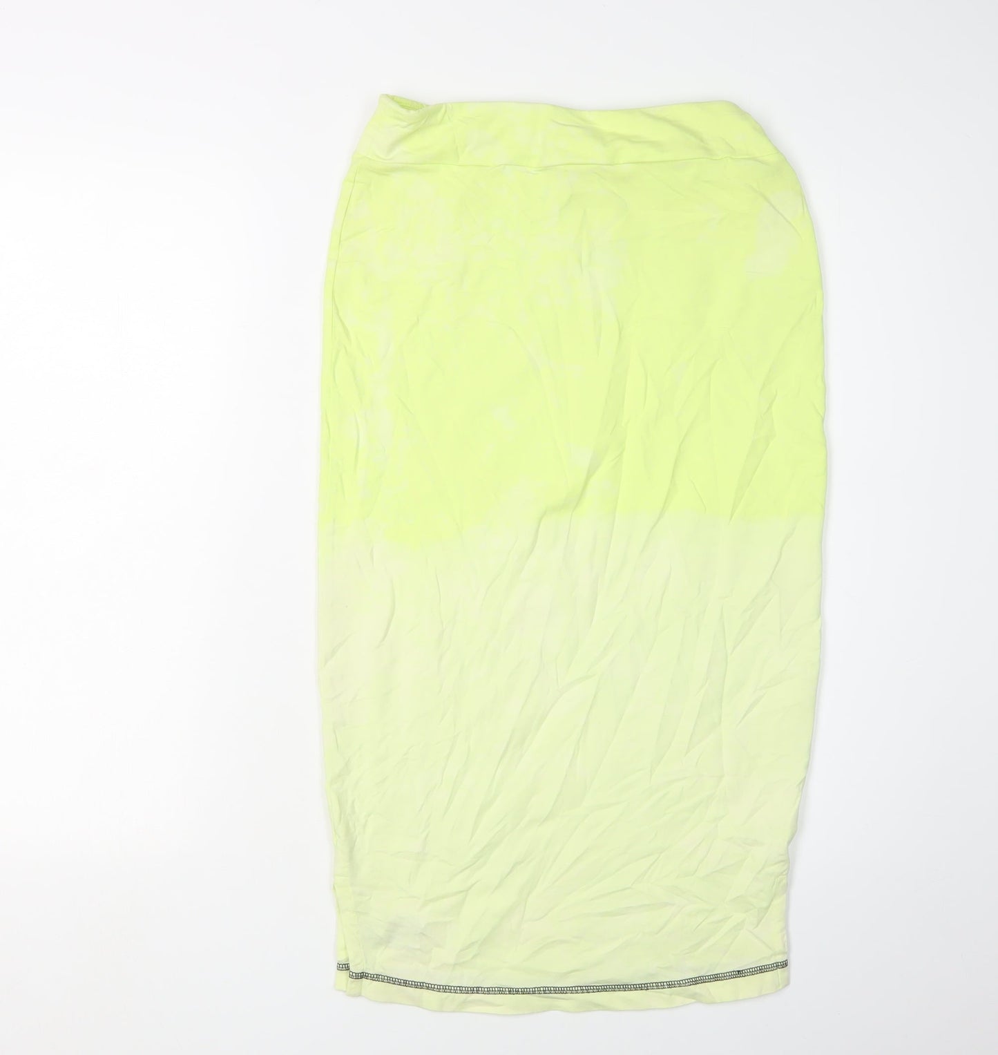 Reebok Women's Yellow Midi Skirt, Small - Casual Style