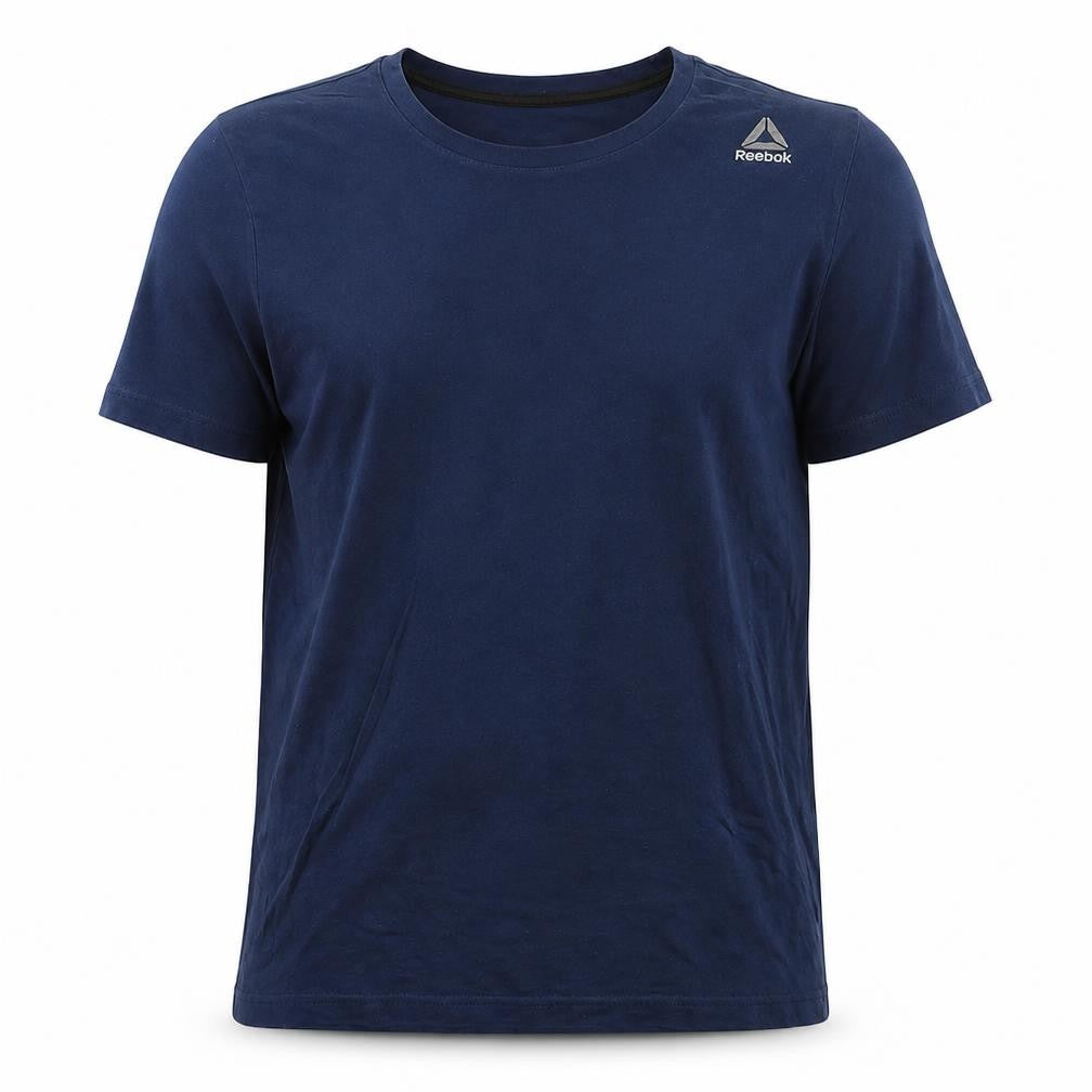 Mens UK Size M Reebok Blue  Cotton T-Shirt