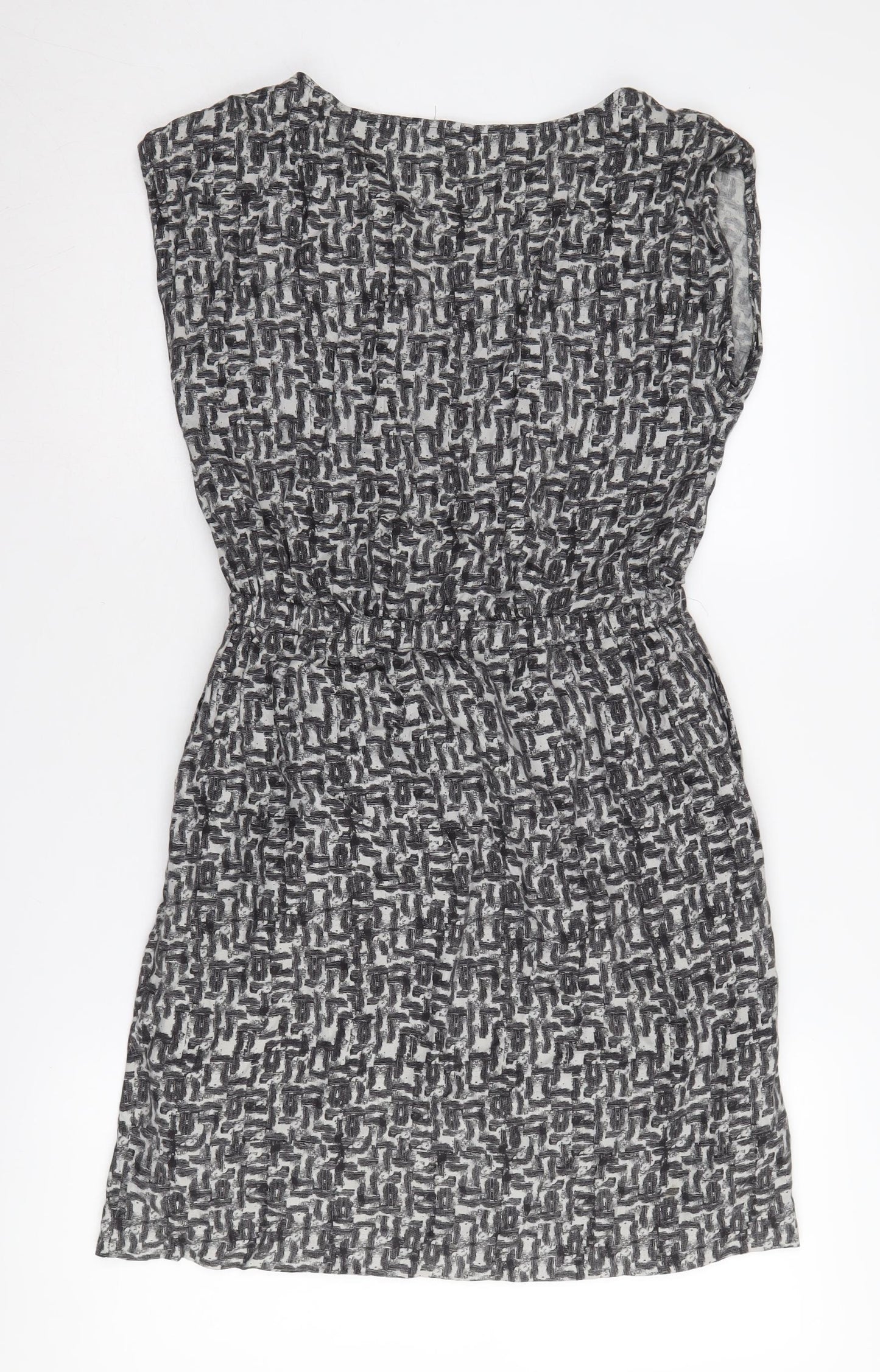 Jigsaw Women's Grey Shift Dress, Size 8, Casual Style