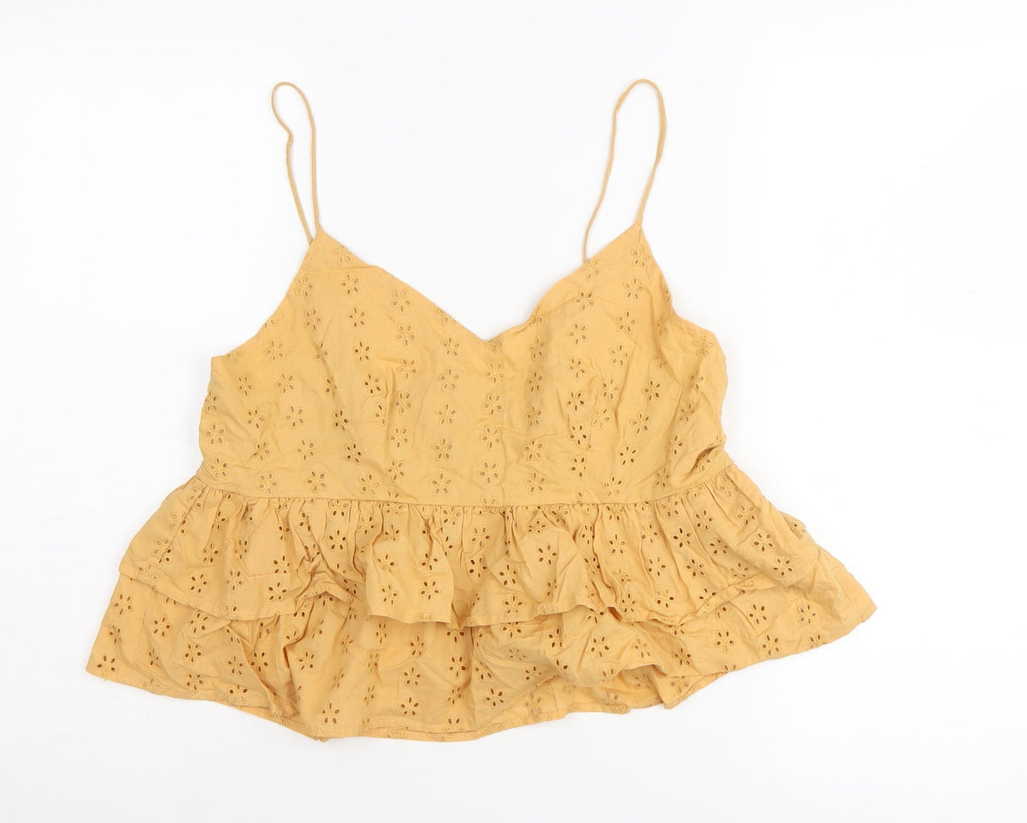 ASOS Women's Yellow Camisole Tank Top Size 10