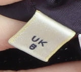 Viyella Women's Black Midi Flare Skirt Size 8