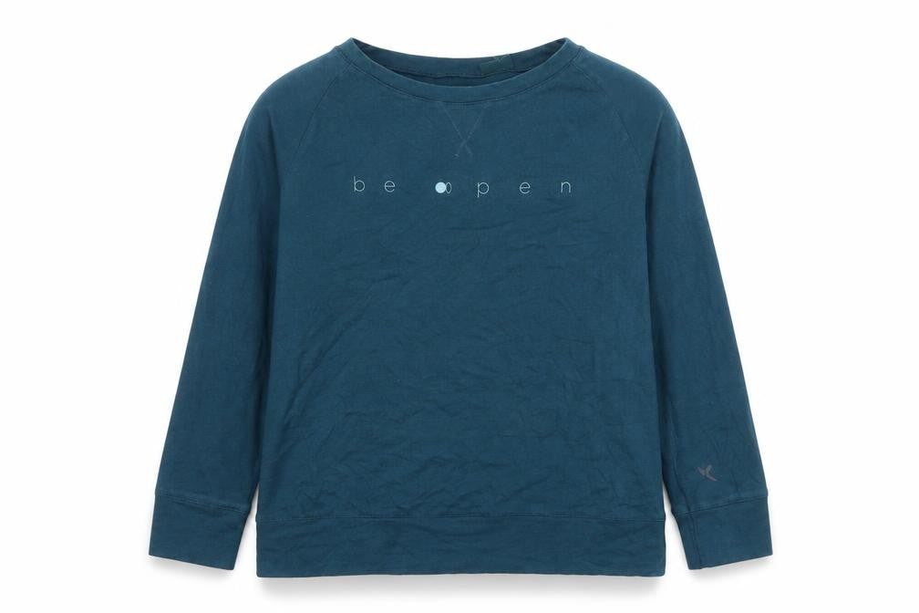 Decathlon Womens Blue Pullover Long Sleeve Top