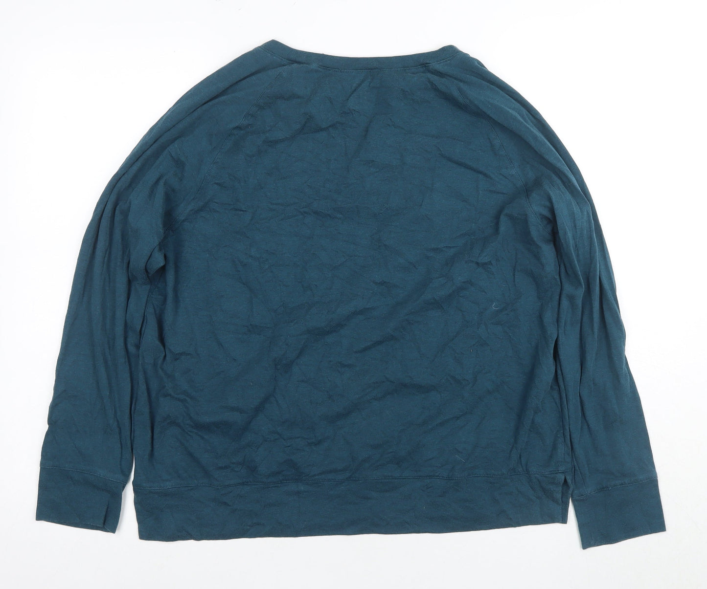 Decathlon Blue Unisex Adults Pullover Long Sleeve Top