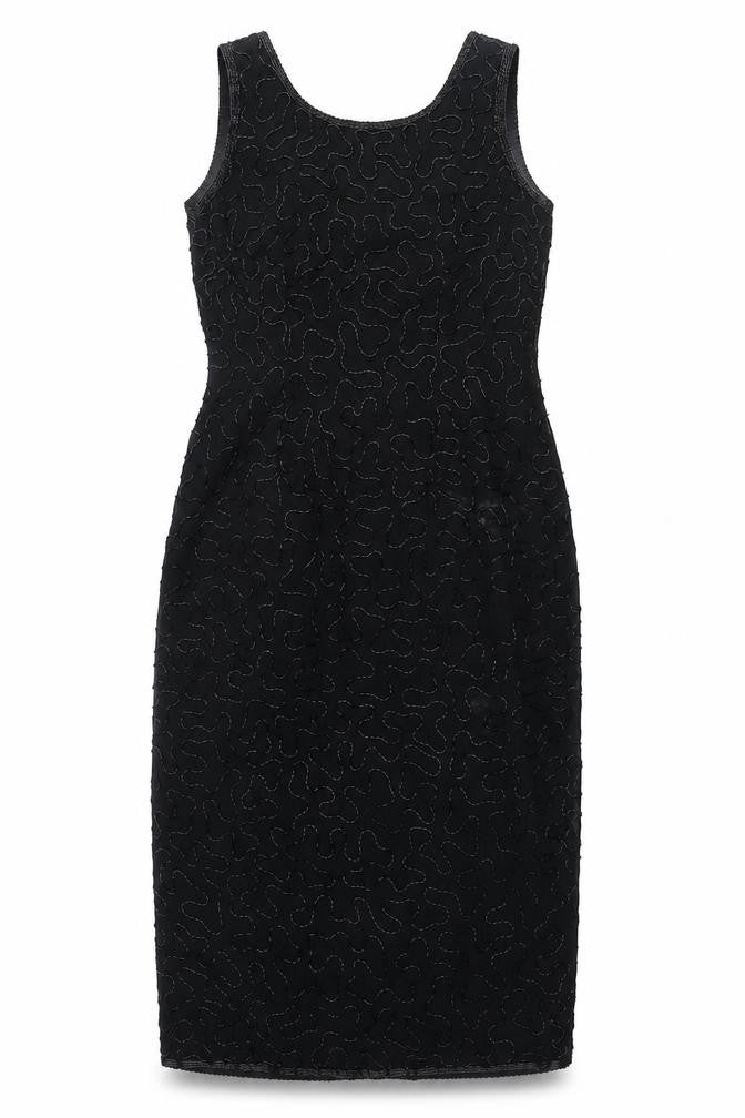 St Bernard Women's Black Sheath Dress Size 12