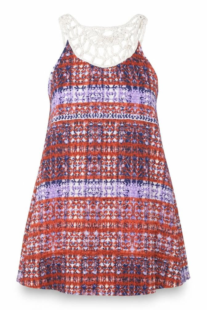 Womens UK Size 14 Fateace Multicoloured Cotton Shirt