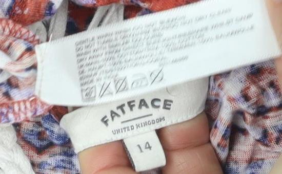 Fateace Women's Multicoloured Tunic Size 14