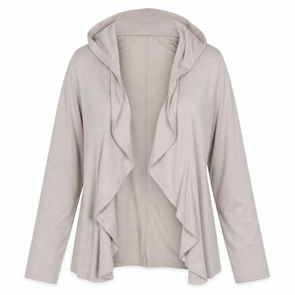 Victoria's Secret Women's Beige Hooded Cardigan M