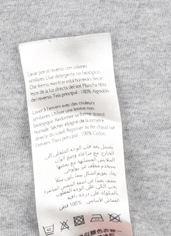 Jack Wills Men's Grey Medium Classic Cotton T-Shirt