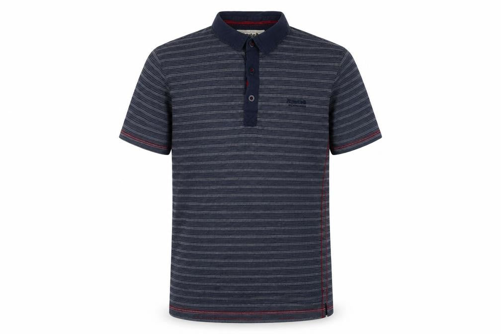 Regatta Men's Blue Striped Polo Shirt M