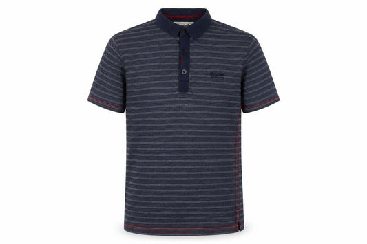 Regatta Men's Blue Striped Polo Shirt M