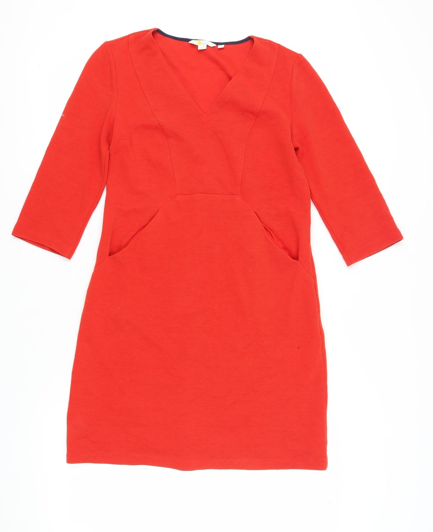 Boden Women's Red Sheath Dress Size 10 Petite