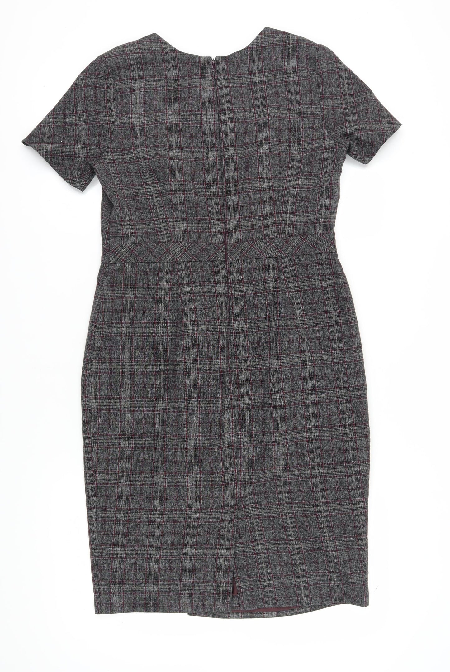 Marks and Spencer Women Grey Sheath Dress Size 12