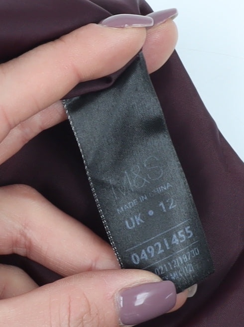 Marks and Spencer Women Grey Sheath Dress Size 12