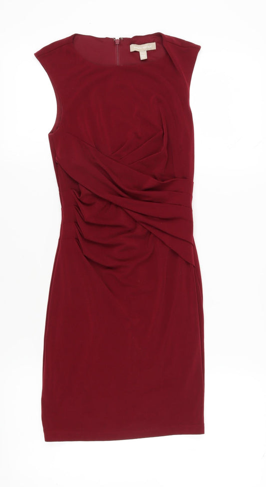 Banana Republic Women’s Red Sheath Dress, Size 2