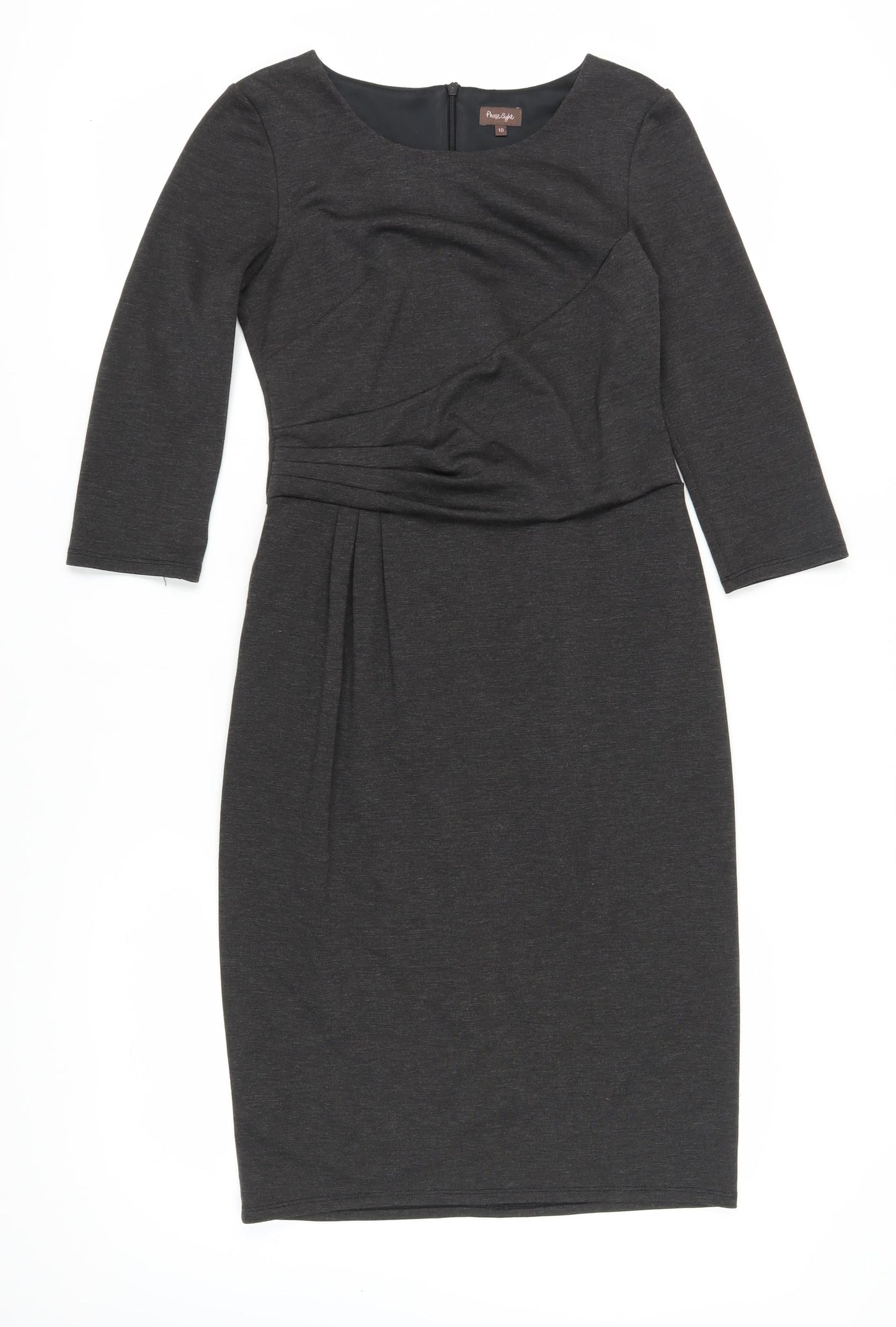 Phase Eight Women's Black Sheath Dress Size 10