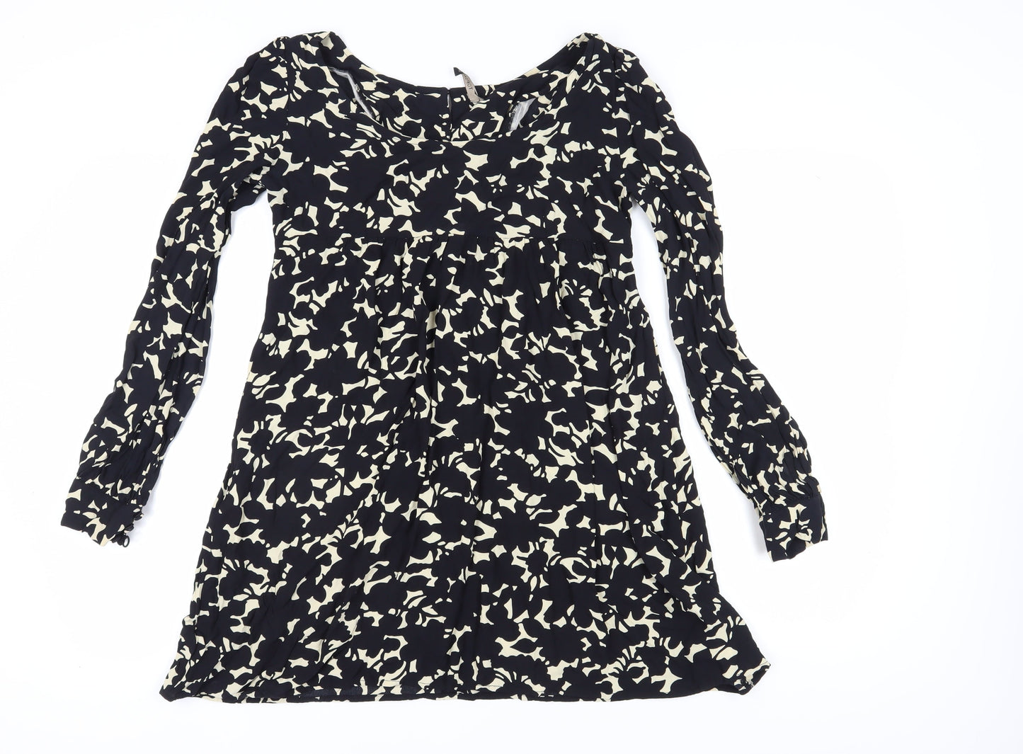 Topshop Women's Black Shift Dress Size 14