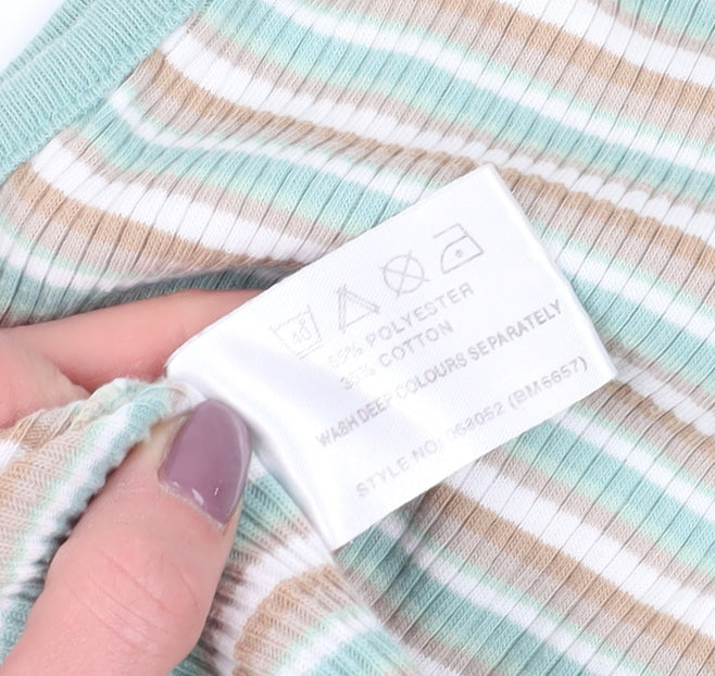 Bonmarché Women's Multicoloured XL Striped Tank