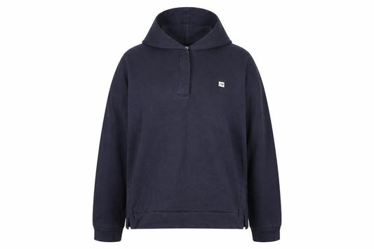 Womens UK 14 Relaxed Jack Wills Blue Pullover Hoodie
