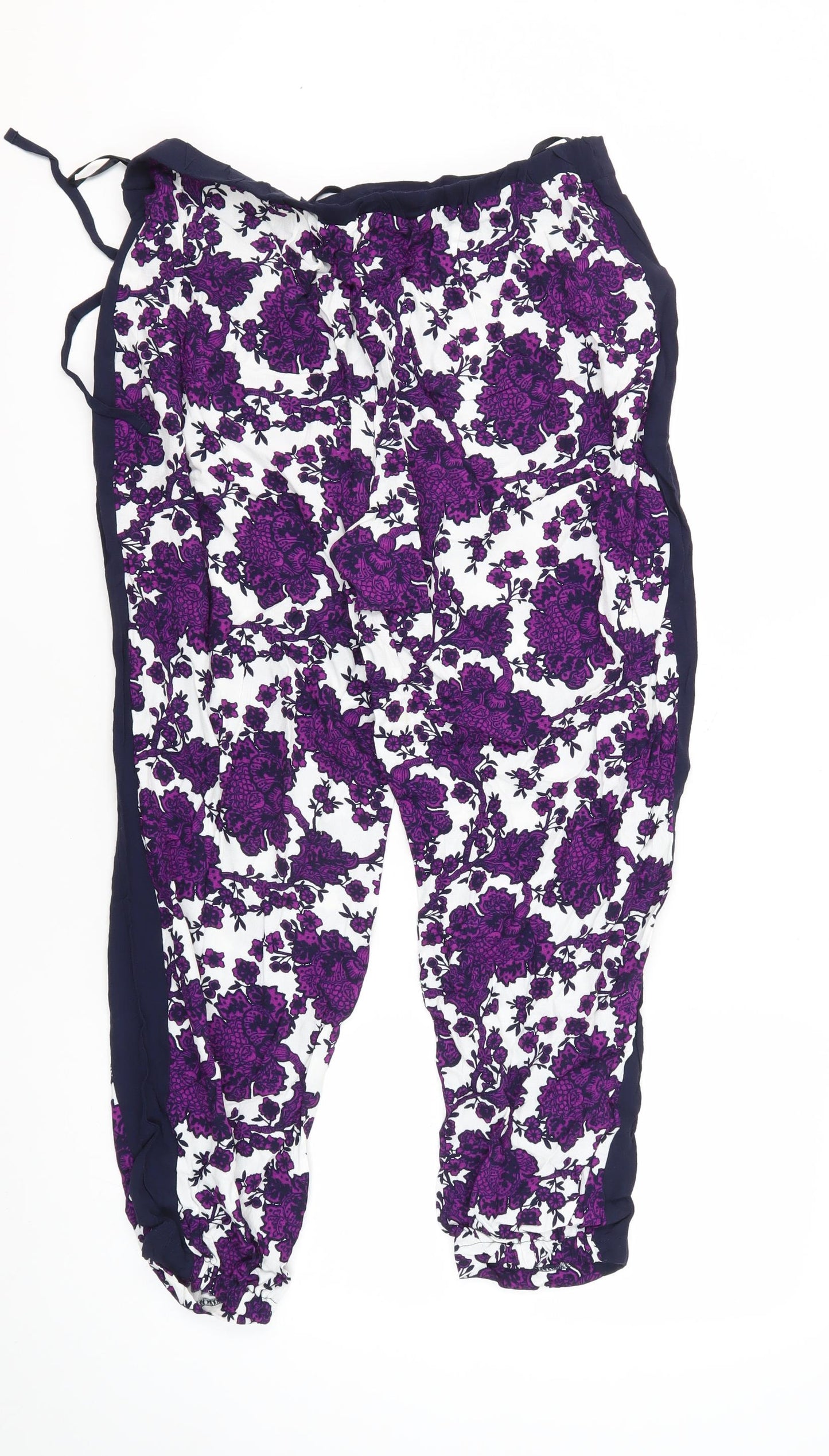 Marks & Spencer Women’s Multicoloured Floral Jogger Size 14