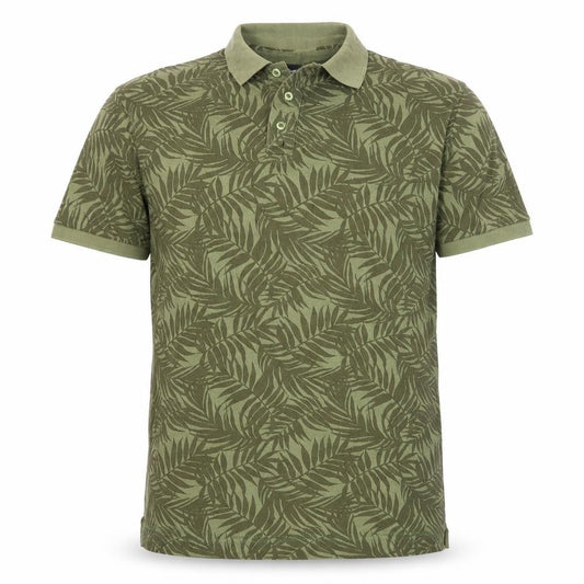 Cotton Traders Men's Green Polo Shirt, L, Nature Design