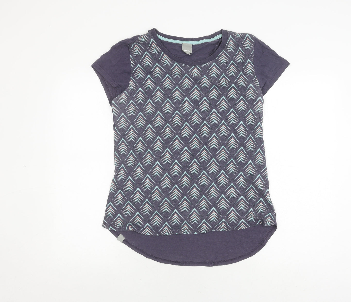 Bench Women's Multicoloured Geometric T-Shirt Size M