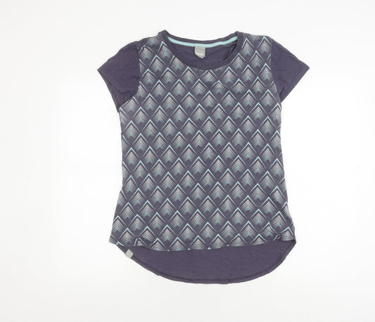 Bench Women's Multicoloured Geometric T-Shirt Size M