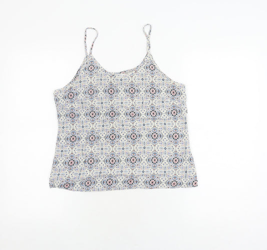 Vero Moda Women's Multicoloured Floral Camisole Tank M