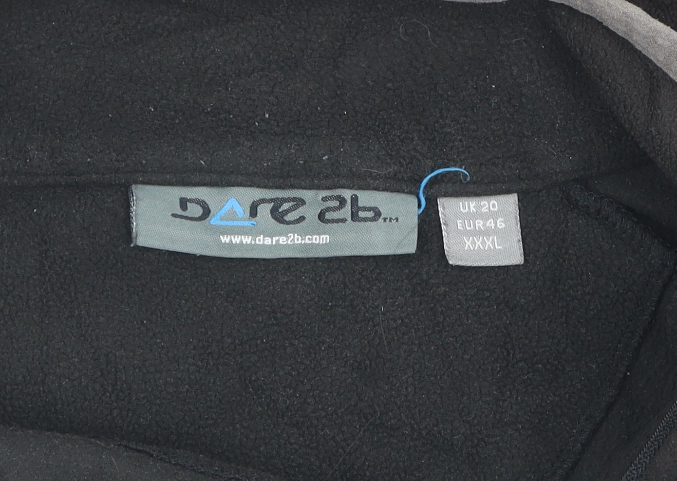 Dare2b Mens Black 3XL Fleece Pullover Sweatshirt