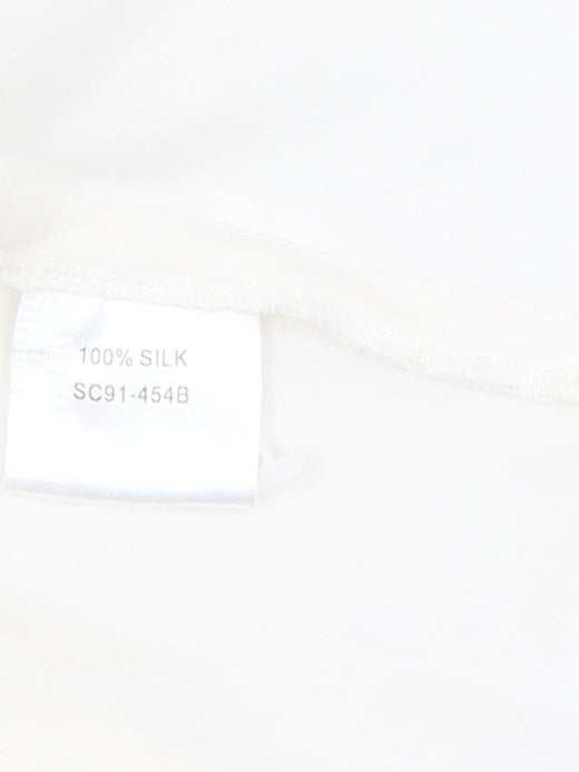 Sub-Couture Women's Ivory Silk Blouse UK 8