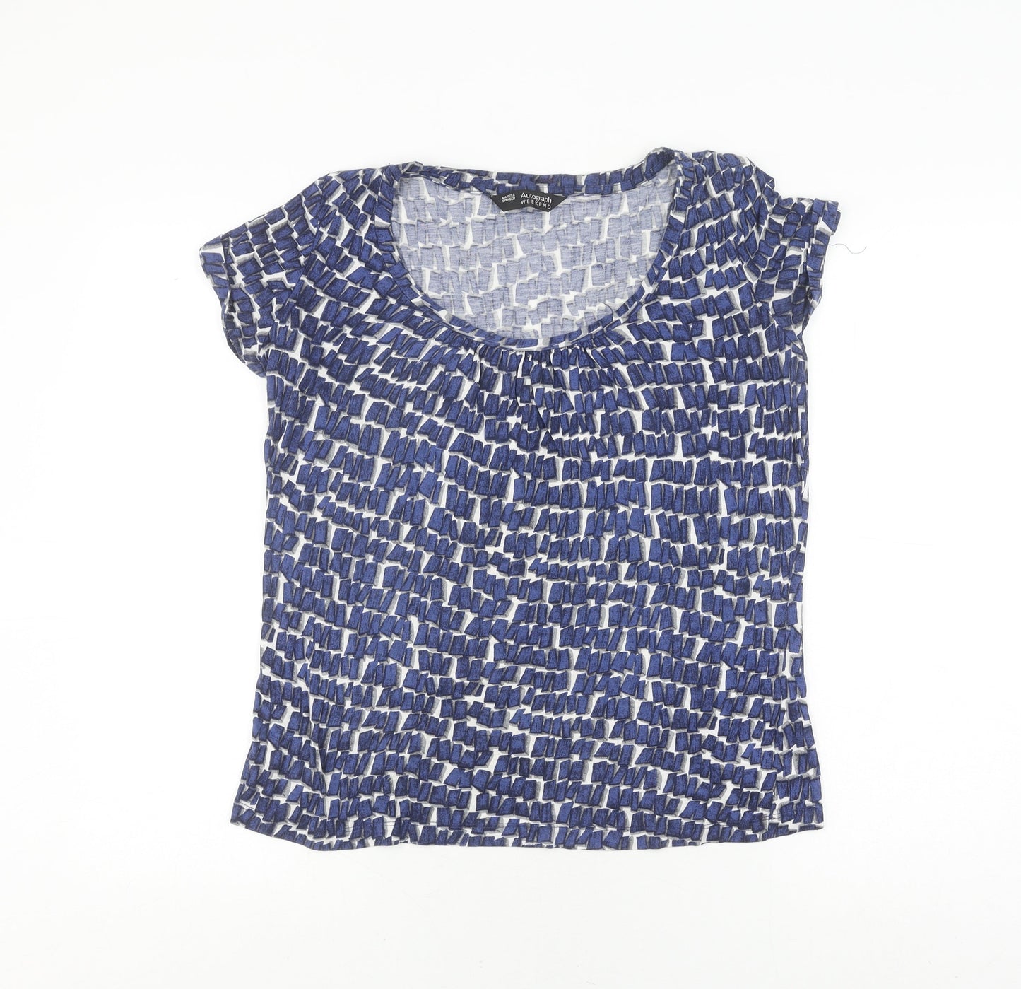 Marks & Spencer Women's Geometric T-Shirt, Size 12