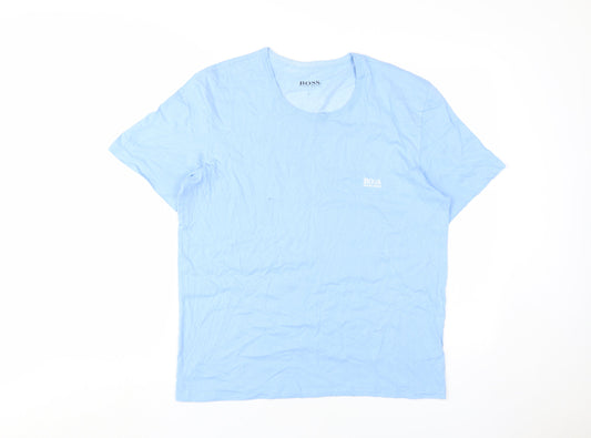 Hugo Boss Men’s Blue Crew Neck T-Shirt L