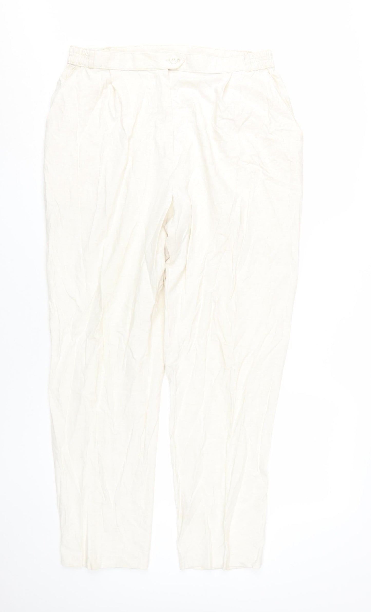 Marks and Spencer Women's Ivory Dress Pants Size 18