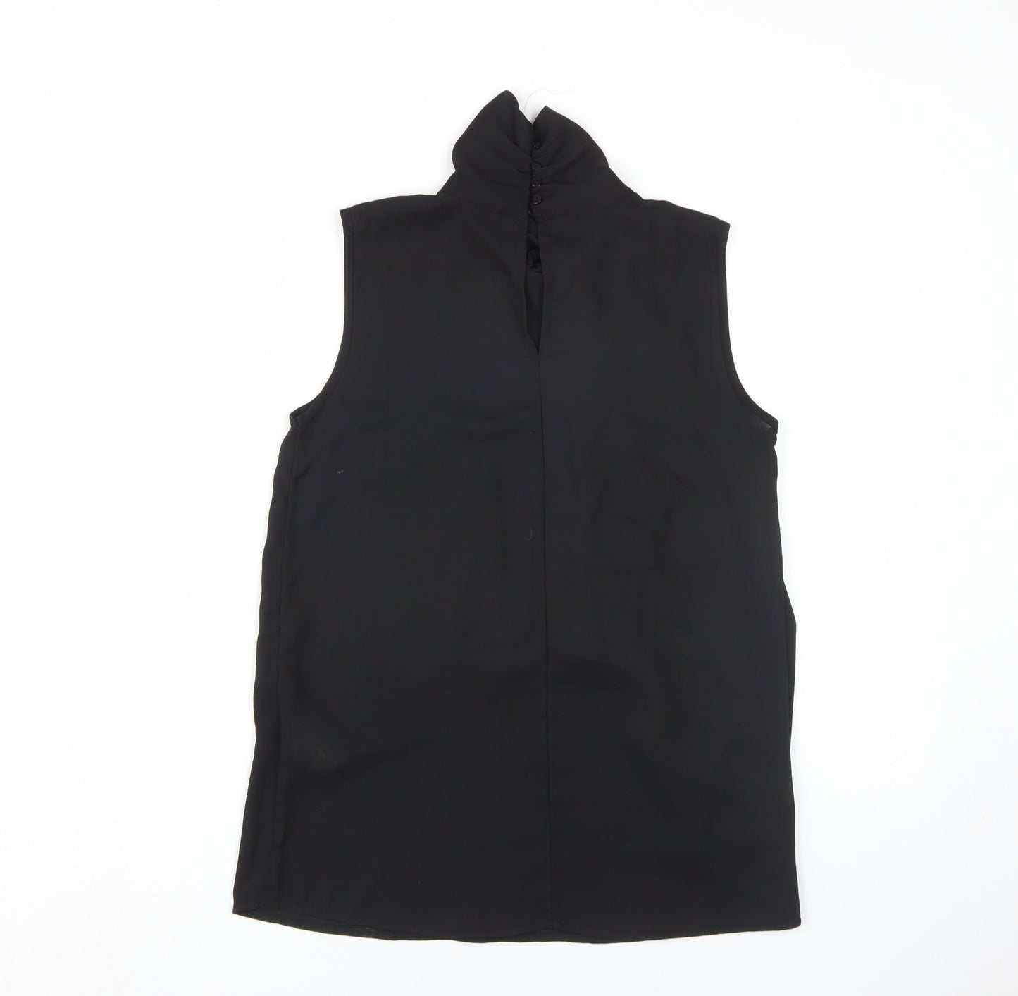 Soyaconcept Women's Black XS High Neck Blouse