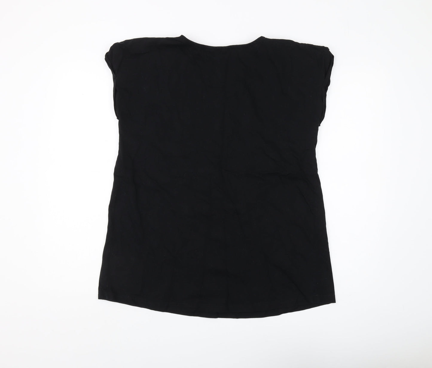 JoJo Maman Bébé Women's Black M Basic T-Shirt